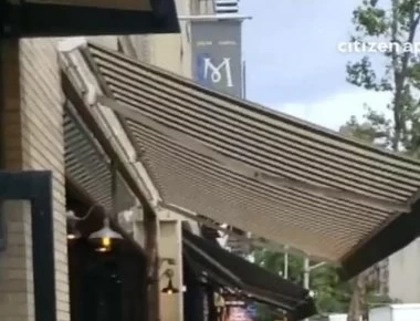 Ταξί «καρφώθηκε» σε εστιατόριο του Μανχάταν - Οκτώ τραυματίες